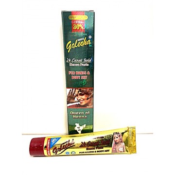 Henné en tube couleur marron