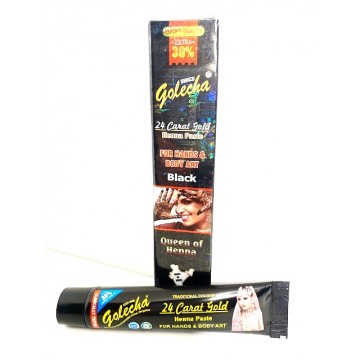 Henné en tube couleur noire